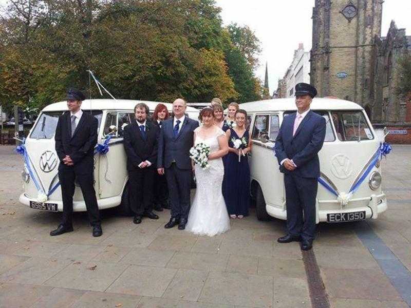 VW campervan Wedding hire