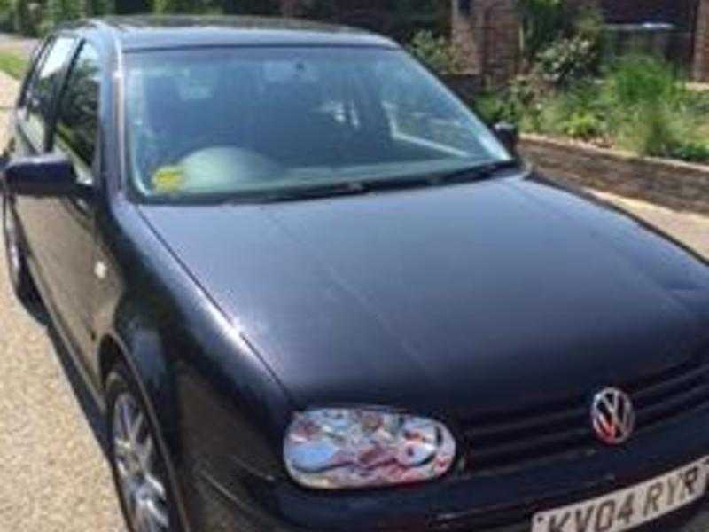 VW Golf GT TDI 1.9, diesel, 117000 miles, 12 months MOT 1750, black with leather interior