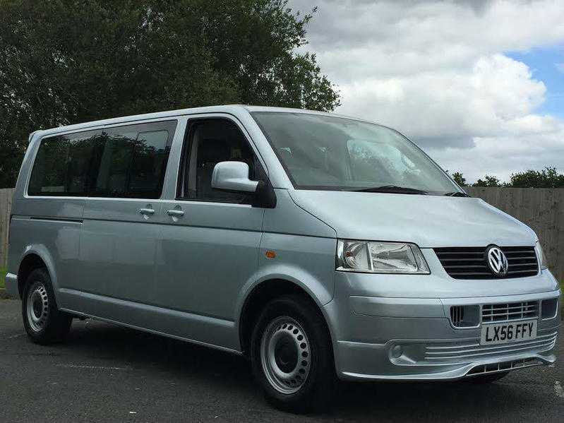 VW TRANSPORTER T5 SHUTTLE 2.5 TDI 130PS LWB 9 SEATER