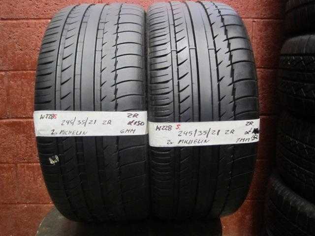 W228 2X 2453521 ZR MICHELIN PILOT SPORT 1X6MM 1X7MM TREAD  200,00