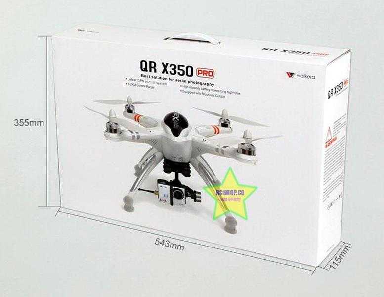 Walkera QRX350 Pro Drone FPV Quadcopter Devo F7 iLook QR x350