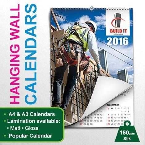 Wall Calendar Printing