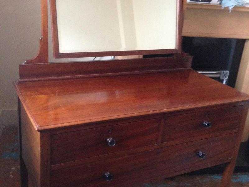 Walnut Vintage Dressing Table