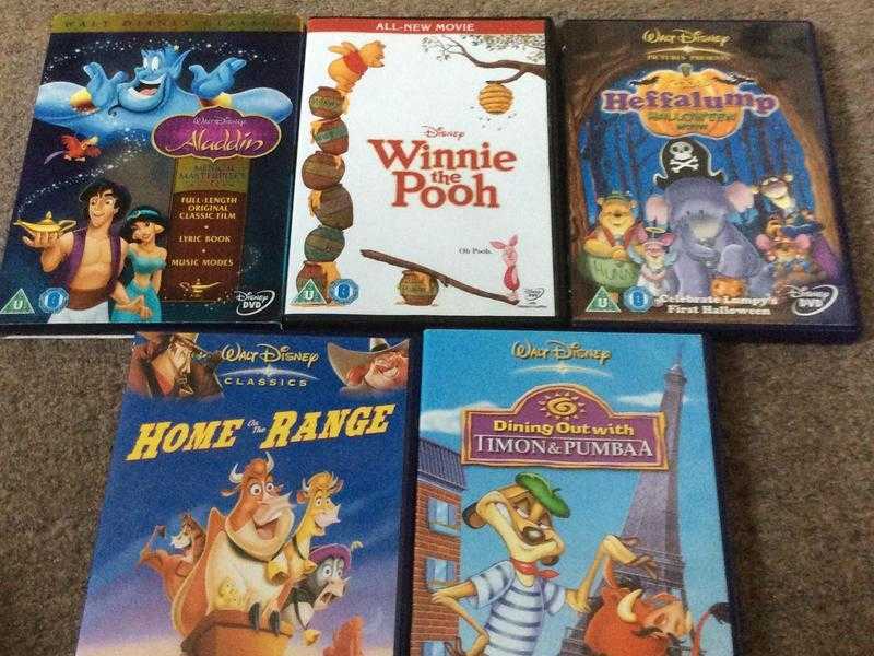 Walt Disney dvds