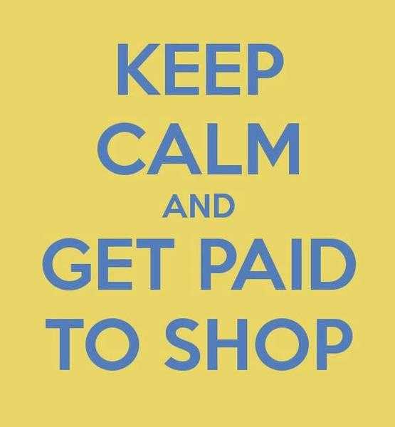 Want to get paid for doing your shopping online