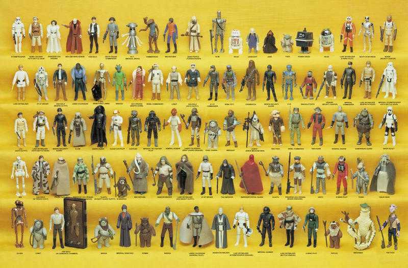 WANTED Star Wars toys