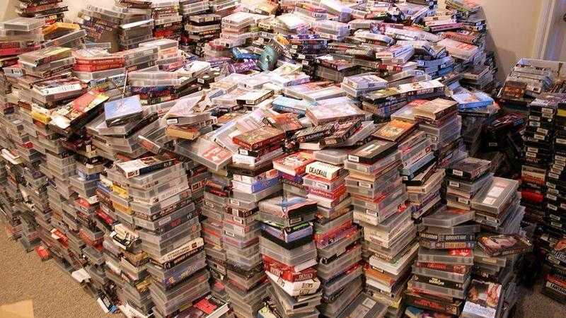 WANTED VHS, CASSETTES, GAMES, VINYL amp BOOKS FOR CASH