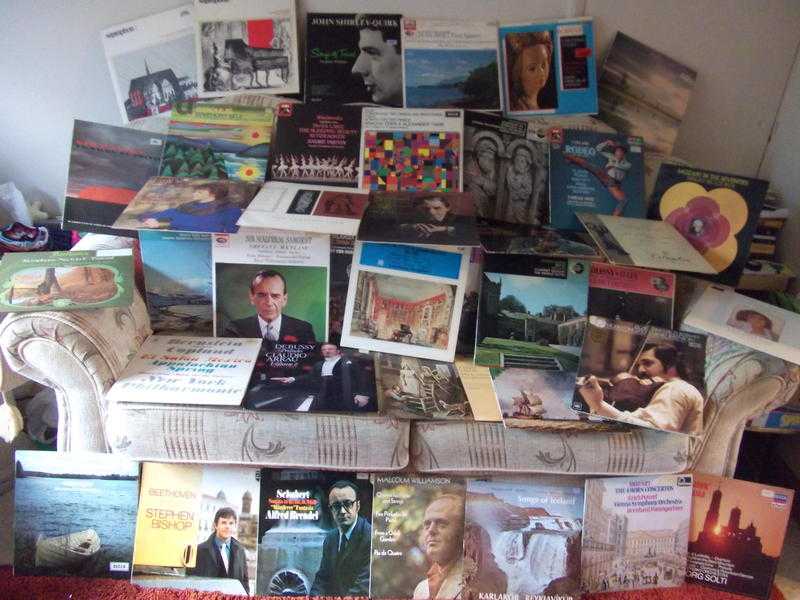 Wanted vinyl records, older classical etc.