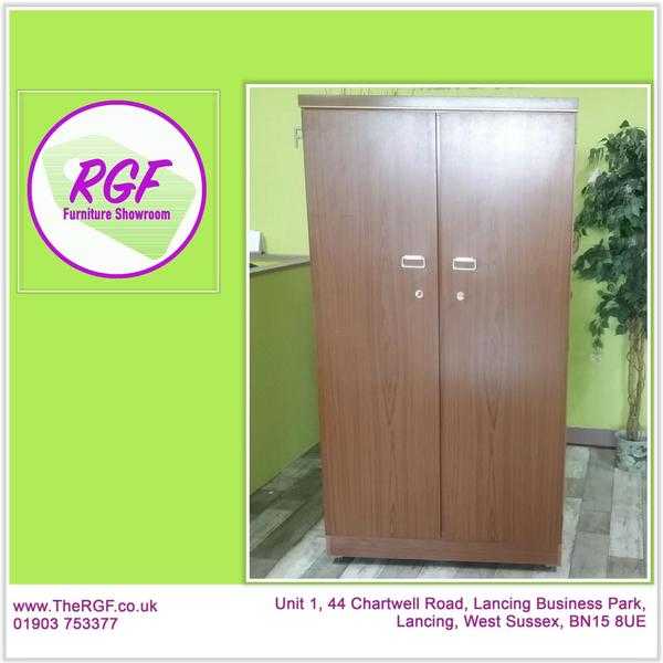 Wardrobe With Shelves - Lockable With Keys - Local Delivery 19