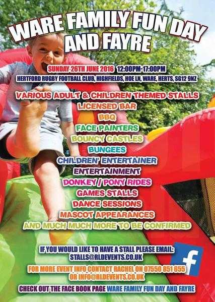 Ware Family Fun Day and Fayre