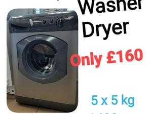 Washer and dryer