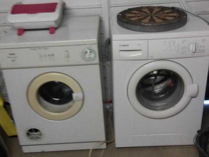 washing machine and tumble dryer