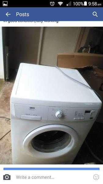 washing machine ZANUSSI