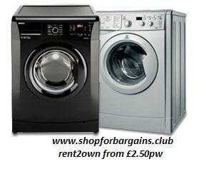 washing machines new and refurbished