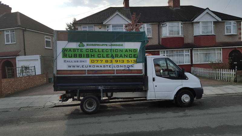 Waste Collection, Rubbish Clearance - Commercial and Domestic- Caged Skip Truck ( WaitampLoad )LONDON
