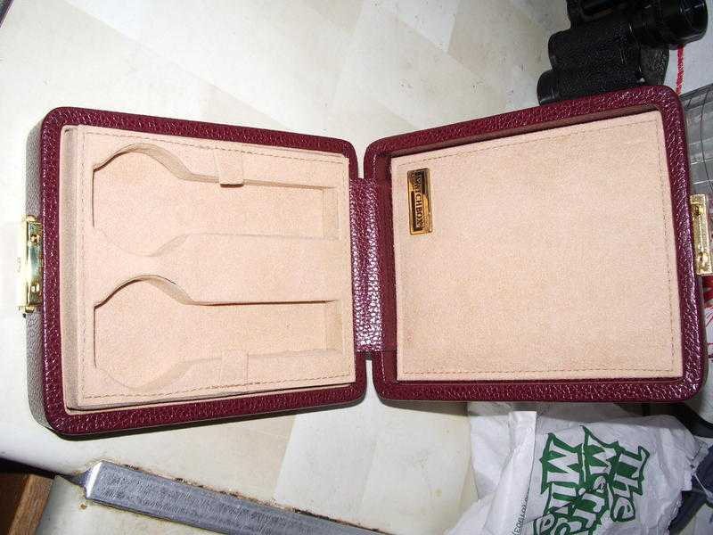 Watch travel case