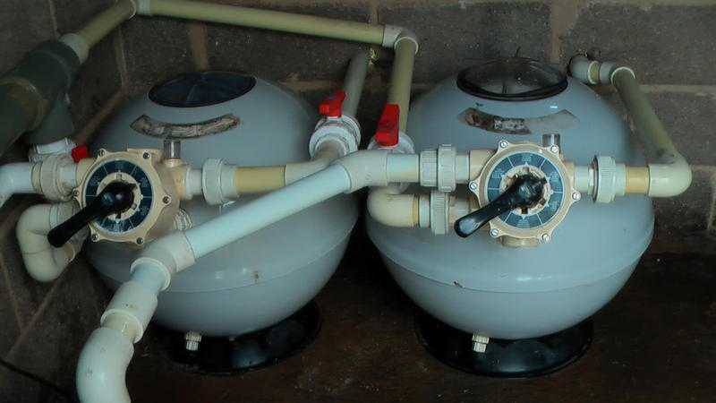 water filterisation equipment - pumps and filters