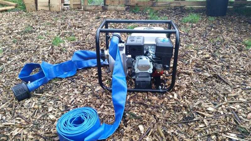 water pump hire from 23.99 per day zero VAT