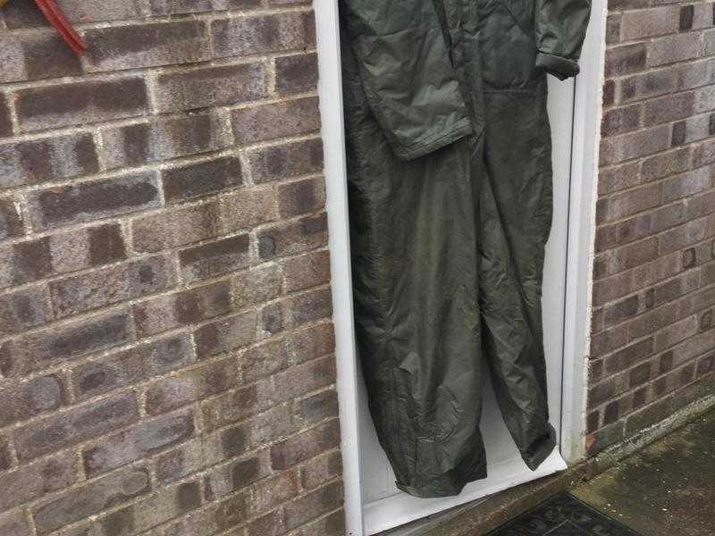 Waterproof fishing suit size large