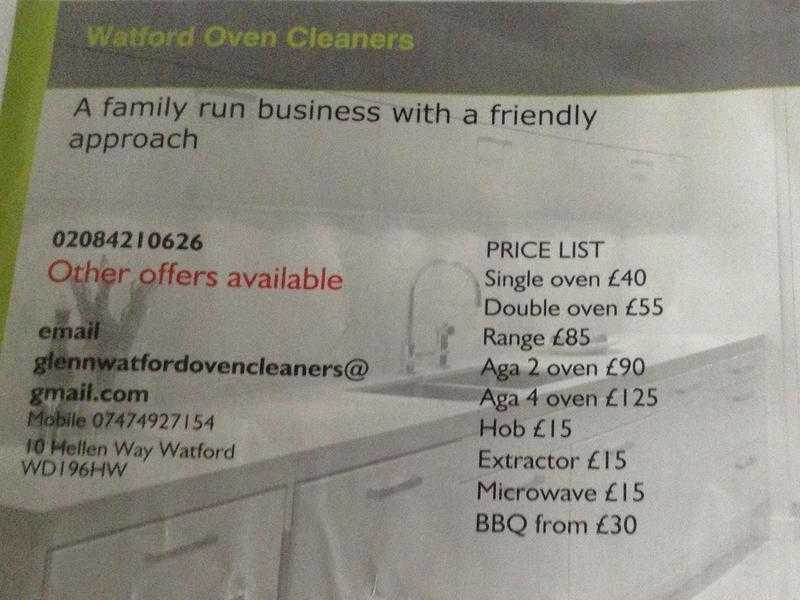 Watford Oven Cleaners