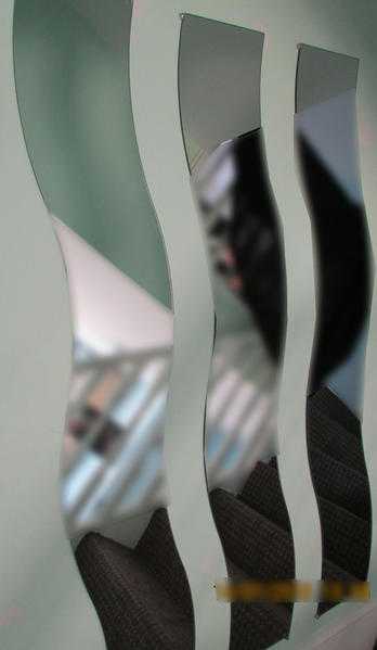 Wave style mirrors wanted