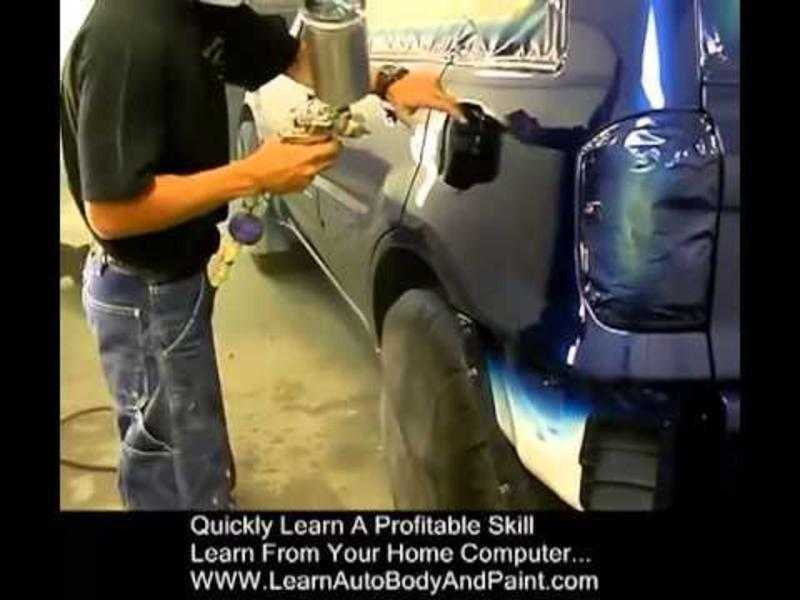 Ways on how to spray paint a car