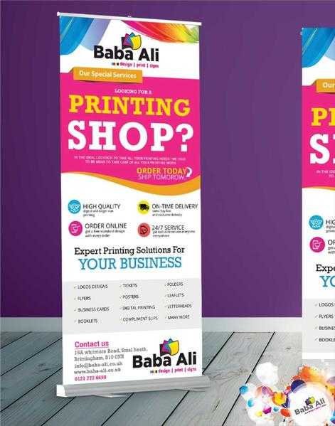 We provide A whole range of printing such as Business Cards, Leaflets, Banners, Posters, Booklets
