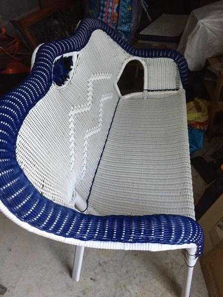 weaved garden furniture for sale