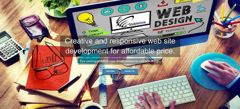 Web design amp Development, IT networking and support at affordable rates from Globlelink Ltd.