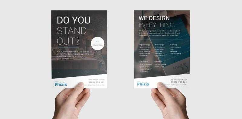 Web Phizix - Digital amp Print Design Agency