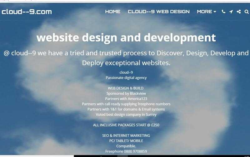Website design and development