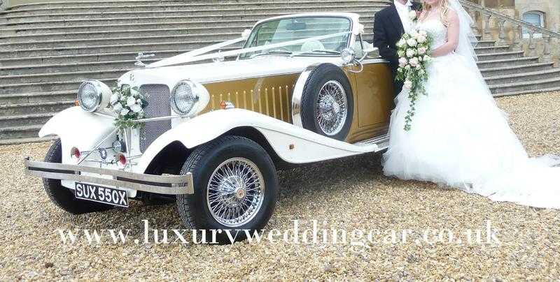 Wedding car- Beautiful Beauford, Chauffeur driven and with 10 off if booked in February