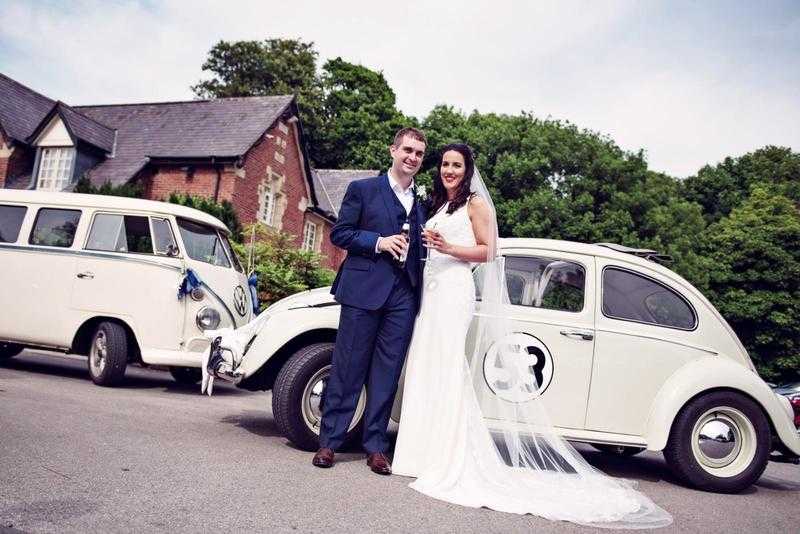 Wedding car hire. Boho Brides, Classic Campervan hire for weddings and other special occasions.
