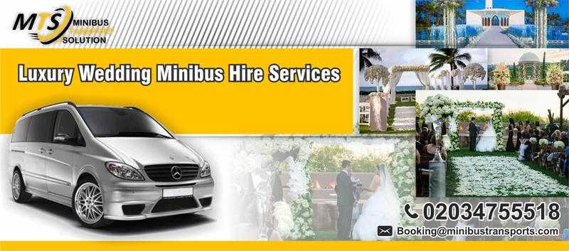 Wedding Minibus Hire London with Driver