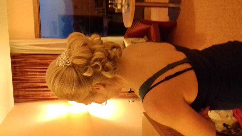 Wedding  updo  Makeover