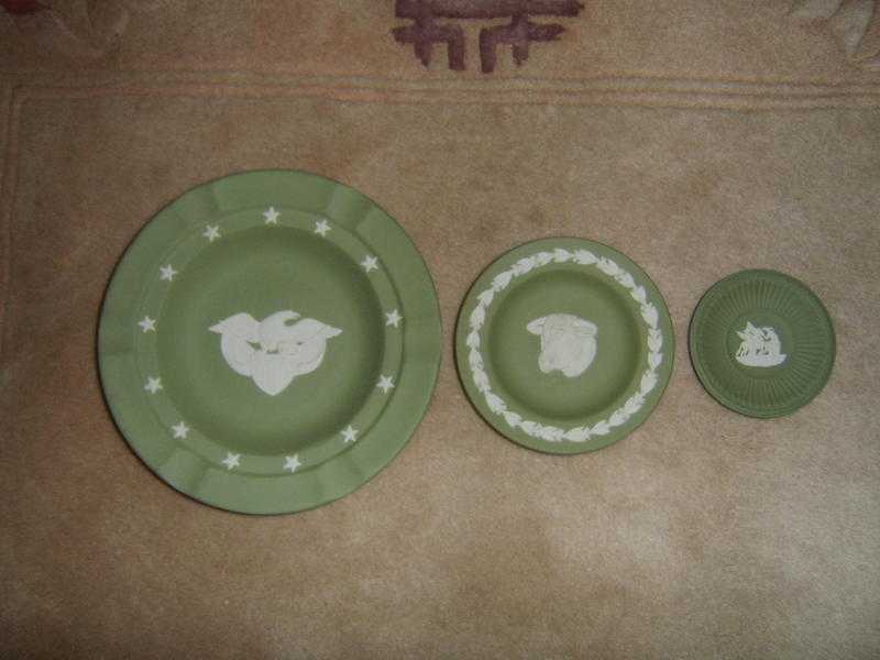 Wedgewood Sage Green Plates