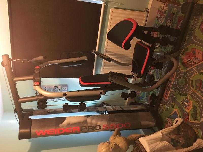 Weider pro 5500 home gym