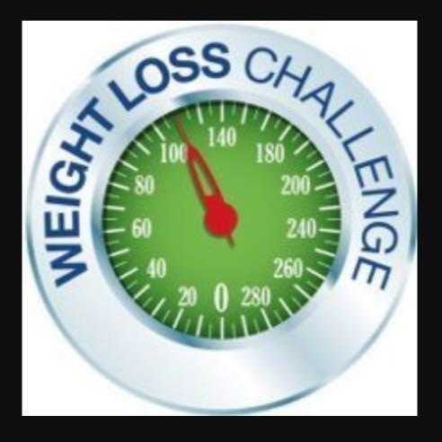 Weight Loss Challenge starting 20th September for 12 weeks