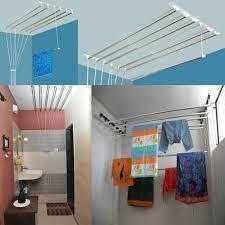 welltech cloth dry ceiling hangers