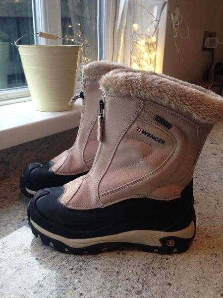 Wenger SnowSki Boots  Size 6.5 (40) NEW.