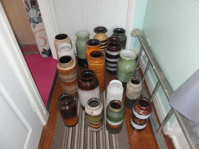 west german art pottery vases