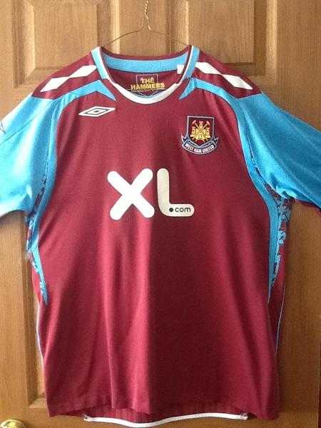 WEST HAM FOOTBALL SHIRT SIZE XL