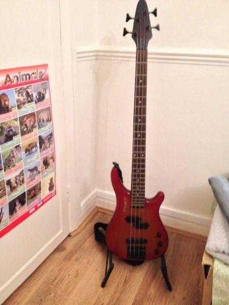 Westfield 4 string electric bass guitar