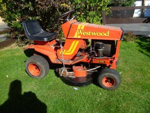 westwood s1100 ride on tractor lawn mower