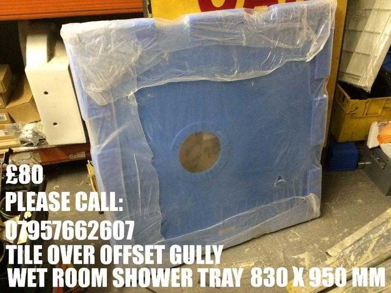 Wet room Shower Tray 830 x 950 Cash On Collection