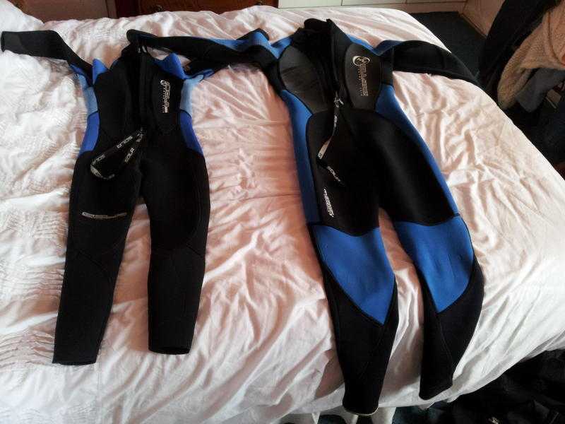 Wet Suits various, new condition