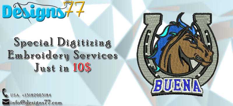 What if you get the Embroidery Digitizing Services only for 10
