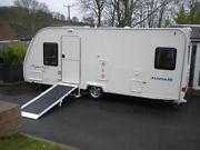 Wheelchair accessible caravan