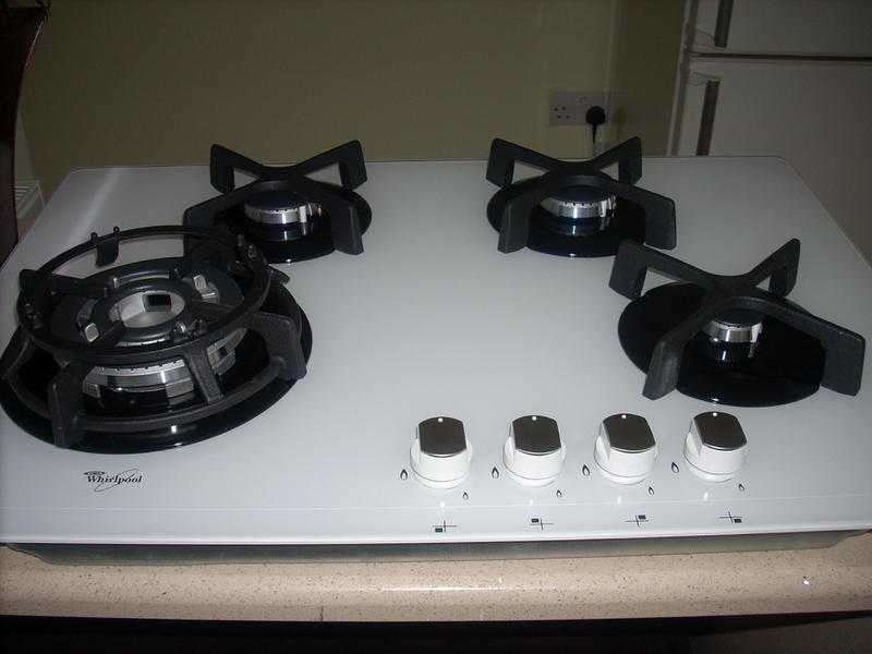 Whirpool built in gas hob