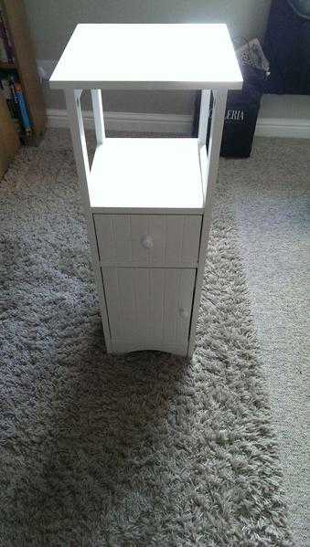 White Bathroom Cabinet - Good Condition